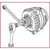 KS Tools 150.3157 Kombinovaný klíč pro alternátoru 1/2 s vnitřním šestihranem, 10,0 mm, 70 mm