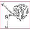 KS Tools 150.3156 Kombinovaný klíč pro alternátoru 1/2 s vnitřním šestihranem, 10,0 mm, 96 mm