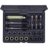 KS Tools 150.5080 Sada na opravu zapalovací svíčky THREADfix M14x1,25 pro zapalovací svíčky, 21 ks