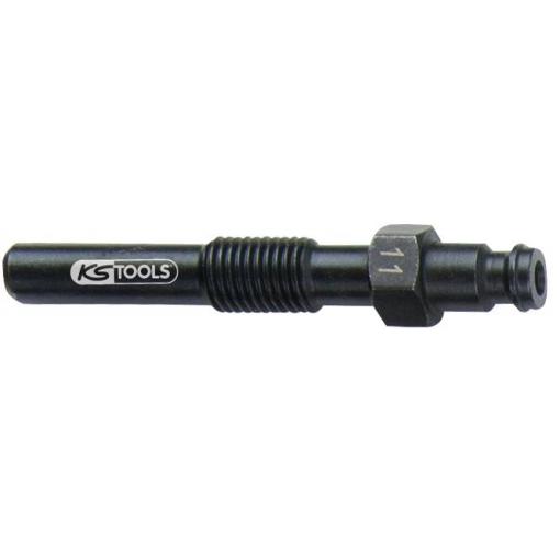KS Tools 150.3672 Adaptér žhavicích svíček, M10 x 1,25 s vnějším závitem, délka 70 mm