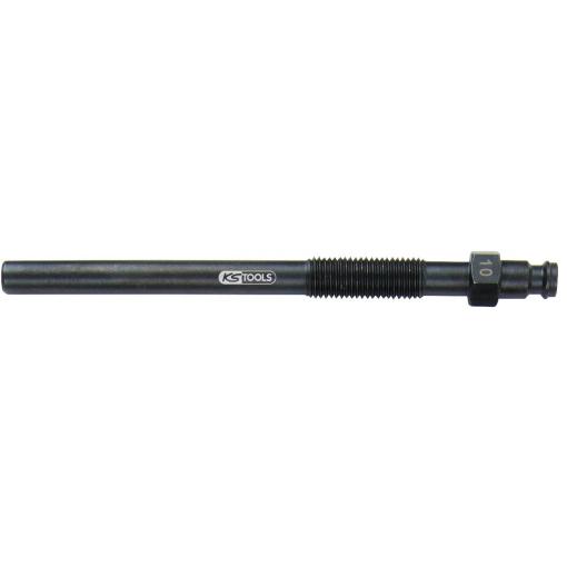 KS Tools 150.3671 Adaptér pro vstřikovače, M10 x 1,25 s vnějším závitem, délka 132 mm