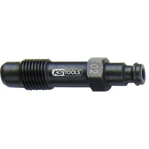KS Tools 150.3663 Adaptér žhavicích svíček, M12x1,25 s vnějším závitem, délka 55 mm