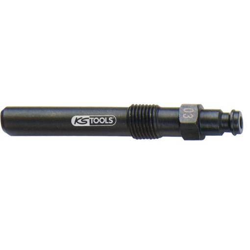 KS Tools 150.3664 Adaptér žhavicích svíček, M12x1,25 s vnějším závitem, délka 87 mm