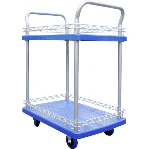 VISO SERVANTE300 servírovací vozík plast Zatížení (max.): 150 kg modrá, stříbrná