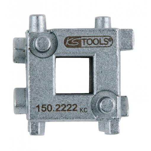 KS Tools 150.2222 Univerzální vratná kostka pro brzdové písty, 3/8