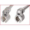KS Tools 150.2121 Kloubový nástavec pro lambda sondy, 22 mm, 240 mm