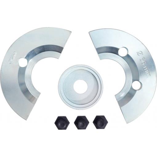Doplňková sada poloskořepin pro Ø 66 mm, 6 ks KS Tools 150.2142