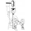 KS Tools 150.2090 1/2 rázový klíč, 560 + 100 mm