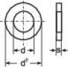 podložka 5.3 mm 10 mm ocel pozinkované 100 ks TOOLCRAFT 814687