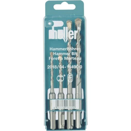 Heller Bionic 16490 0 tvrdý kov sada příklepových vrtáků 4dílná 5 mm, 6 mm, 8 mm, 10 mm SDS plus 1 sada