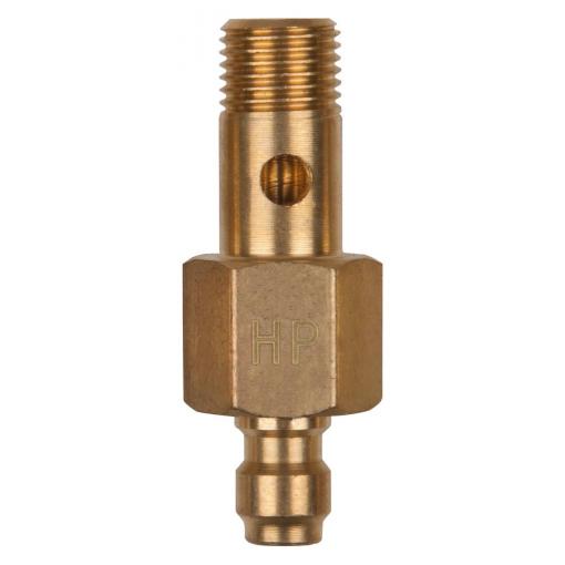 KS Tools 150.2659 Průtokový šroub M10 x 1,0 a 1/4 přípojka na hadici