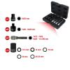 KS Tools 150.2400 Speciální sada nástrčných hlavic pro brzdové třmeny, 12 ks