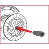 Středicí objímka spojky Ø 32,5 mm pro spojky SAC pro BMW KS Tools 150.2406