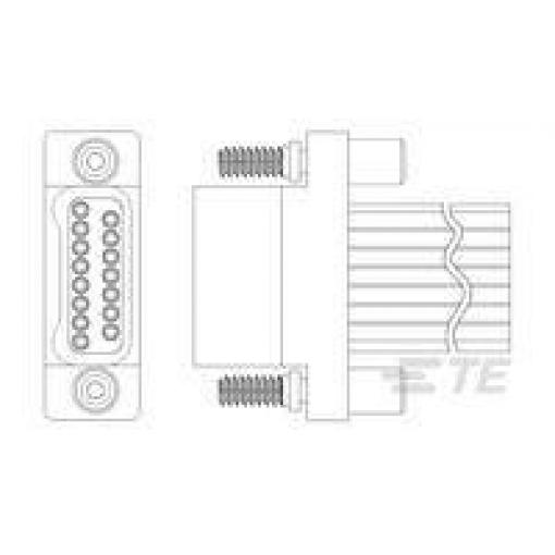 TE Connectivity TE AMP Nanonics Products 2-1589946-6 1 ks Package