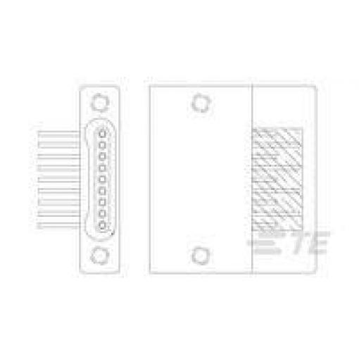 TE Connectivity TE AMP Nanonics Products 5-1589469-4 1 ks Package