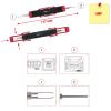 Nástroj pro odjištění kabelu pro plochý konektor a plochou dutinku 2,8-6,3 mm KS Tools 154.0011