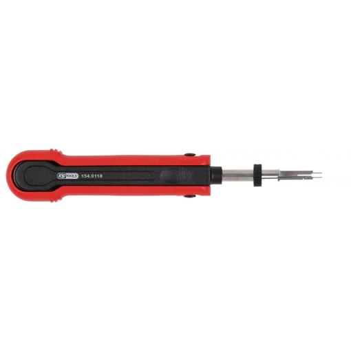 Nástroj pro odblokování pro ploché zástrčky / ploché dutinky 2,8 mm (KOSTAL SLK), 1násobný, nastavitelný KS Tools 154.0118