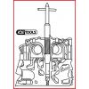 KS Tools 152.1394 Nářadí pro čištění vstřikovačů, Peugeot, Citroën, Fiat, Lancia