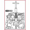 KS Tools 152.1388 Čisticí nástroj na vstřikovače, Mercedes