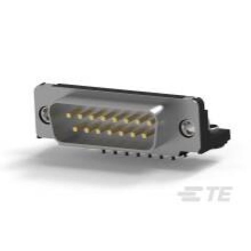 TE Connectivity TE AMP AMPLIMITE Front Load RA Metal Shell Posted 5747236-4 1 ks Tray