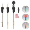 KS Tools 152.1120 Sada třecích žhavicích svíček Master 3 v 1, 9 ks