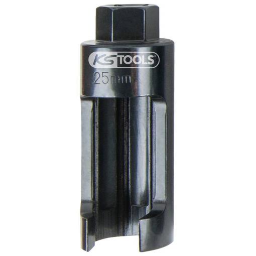 KS Tools 152.1195 1/2 injektor nástrčná hlavice, 25,0 mm, délka = 100 mm