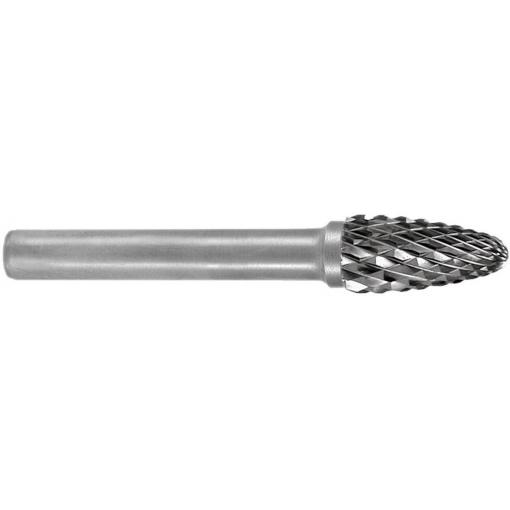 RUKO 116033 frézovací kolík , tvrdokov, půlkruhový oblouk, 12 mm, Délka 65 mm, Ø hřídele 6 mm