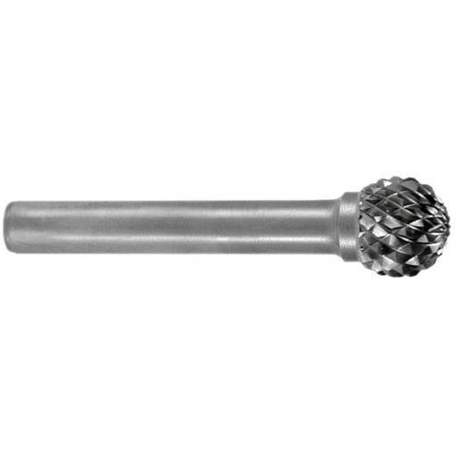 RUKO 116941 frézovací kolík , tvrdokov, koule, 6 mm, Délka 56 mm, Ø hřídele 6 mm