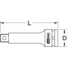 KS Tools 5151381 515.1381 prodlužovací nástavec pro nástrčné klíče Pohon (šroubovák) 3/4 250 mm 1 ks