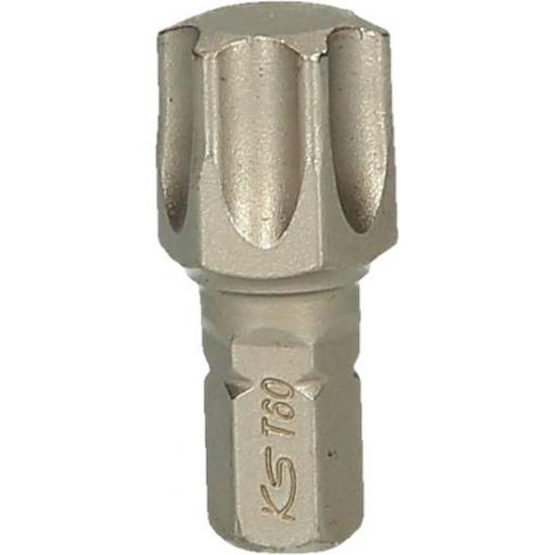 KS Tools 911.5148 9115148 bit Torx T 60 speciální ocel niklováno C 8 1 ks