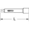 KS Tools 9113803 911.3803 prodlužovací nástavec pro nástrčné klíče 10 mm Pohon (šroubovák) 3/8 250 mm 1 ks