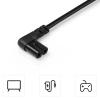 Hama 00223286 napájecí síťový kabel černá 5 m