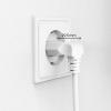 Hama 00223285 napájecí síťový kabel bílá 5 m