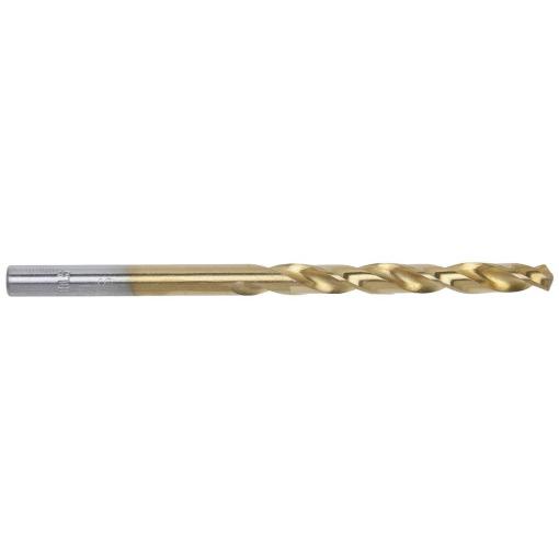 KS Tools 3304081 HSS TIN-TIP sada spirálových vrtáku do kovu, 8.1 mm, 10 ks