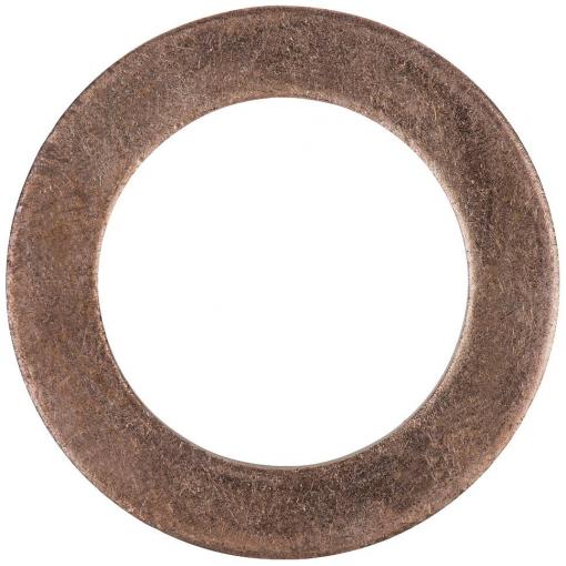 KS Tools 430.1511 Těsnicí kroužek, měď, vnější Ø 25,5 mm, vnitřní Ø 16 mm, sada 10 kusů