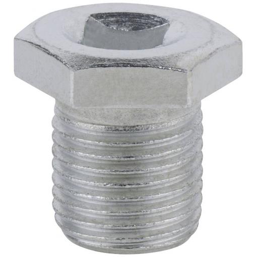 KS Tools 4301158 Výpustný šroub, vnitřní čtyřhran 8 mm, M16x1,5 x 13 mm, sada 10 ks, 20 mm