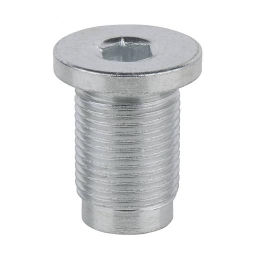 KS Tools 4302001 Výpustný šroub s vnitřním šestihranem 8 mm, M18 x 1,5 x 27 mm, sada 25 ks