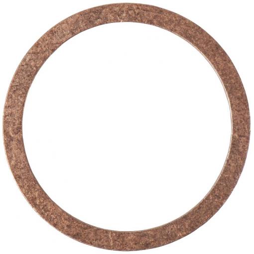 KS Tools 4301533 Těsnicí kroužek, měď, vnější Ø 27 mm, vnitřní Ø 22 mm, sada 10 kusů