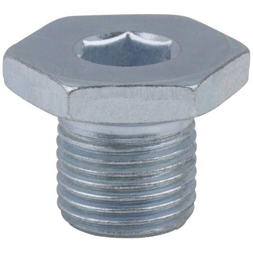 KS Tools 4302062 Zátka s olejem, vnitřní 6hran 8 mm, M14x 1,25 x 13 mm, sada 25 ks