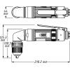 Hazet 9030N-5 Pneumatická úhlová vrtačka