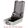 KS Tools 336.0446 3360446 sada záhlubníků 6.3 mm, 8.3 mm, 10.4 mm, 12.4 mm ocel válcová stopka 1 ks