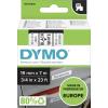 páska do štítkovače DYMO D1 45803 polyester Barva pásky: bílá Barva písma:černá 19 mm 7 m