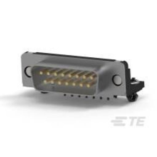 TE Connectivity TE AMP AMPLIMITE Front Load RA Metal Shell Posted 5747841-3 1 ks Tray