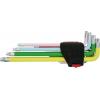 KS Tools 151.4440 TX sada klíčů T 8, T 10, T 15, T 20, T 25, T 27, T 30, T 40, T 45, T 50, T 55, T 60, T 70, T 80 14dílná