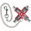 KS Tools 1301046 klíč od skříňového rozvaděče zinkový tlakový odlitek 1 ks