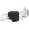 KS Tools 151.5180 TX sada klíčů T 8, T 10, T 15, T 20, T 25, T 27, T 30, T 40, T 45, T 50 10dílná