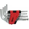 KS Tools 151.4740 inbus sada klíčů 1/16 palec, 5/64 palec, 3/32 palec, 1/8 palec, 5/32 palec, 3/16 palec, 7/32 palec, 1/4 palec, 5/16 palec, 3/8 palec 10dílná
