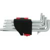 KS Tools 151.4880 TX sada klíčů T 8, T 10, T 15, T 20, T 25, T 27, T 30, T 40, T 45, T 50 10dílná