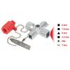 KS Tools 1301010 Mini klíč k rozvodným skříním, 42 mm klíč od skříňového rozvaděče zinkový tlakový odlitek 1 ks