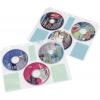 Hama 6násobná obal pořadače na CD/DVD 6 CD/DVD/Blu-ray plast transparentní bílá 10 ks (š x v x h) 23.8 x 0.1 x 29.5 cm 49835